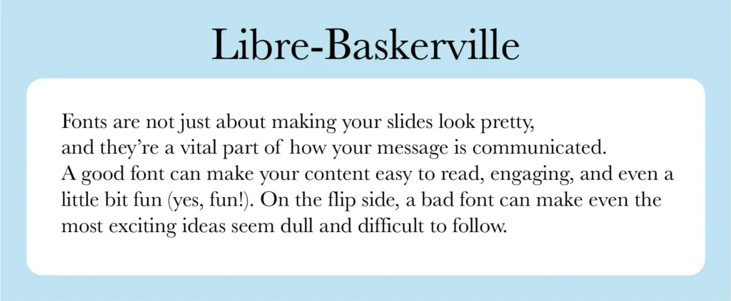 Libre-Baskerville