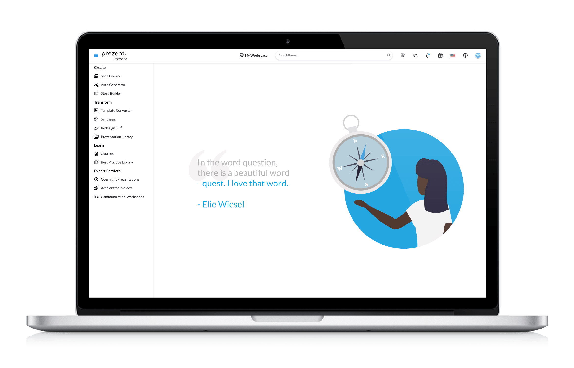 PREZENT.AI Website Banner